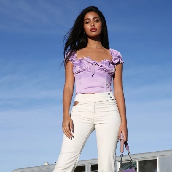 I.AM.GIA NAOMI TOP LILAC SIZE S - Picture 11 of 11